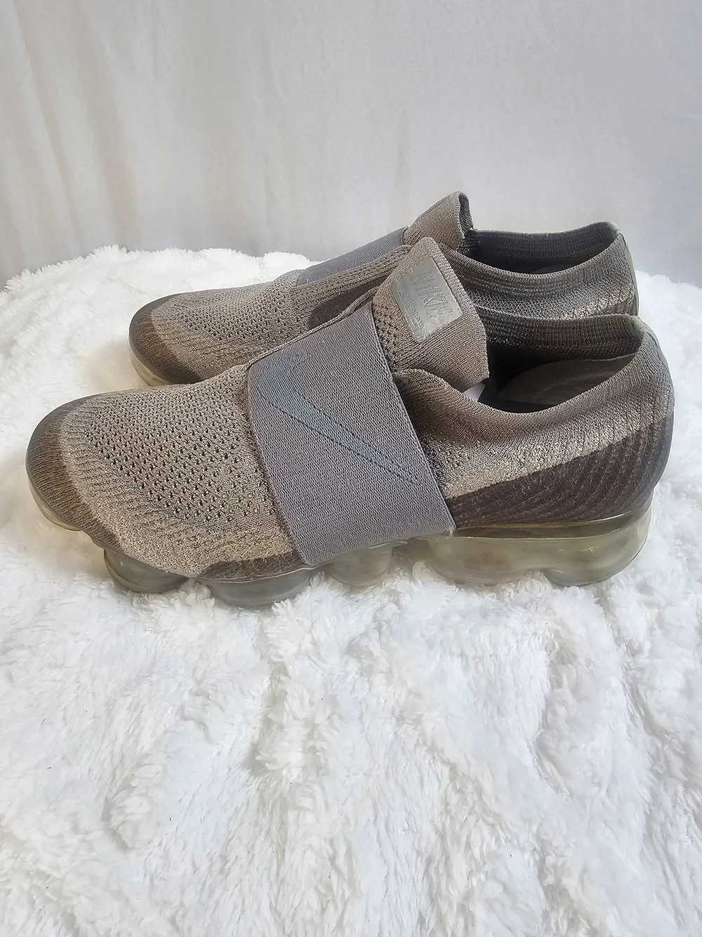 Nike Air VaporMax‎ Flyknit Moc - Dark Stucco Green (Women's Size 6.5)
